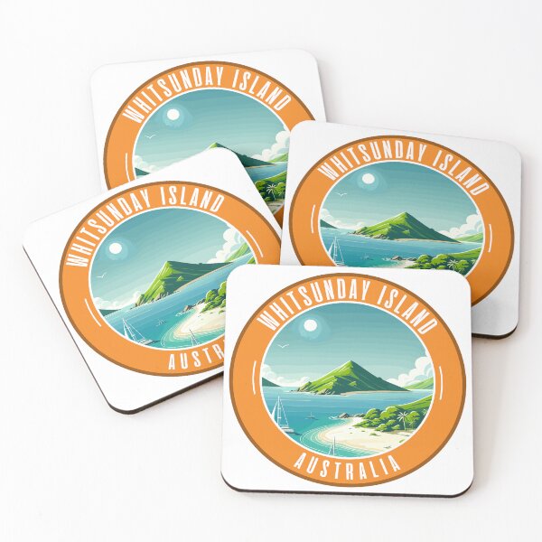Item preview, Whitsunday Island Vintage Skyline designed and sold by MaateoDesign.