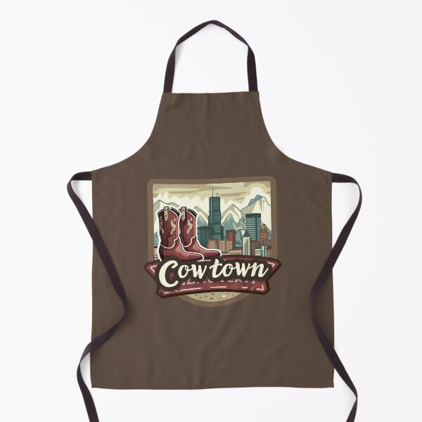 Item preview, Calgary Cowtown Retro Skyline Western Boots and Alberta Mountain Vibes designed and sold by meganohm.