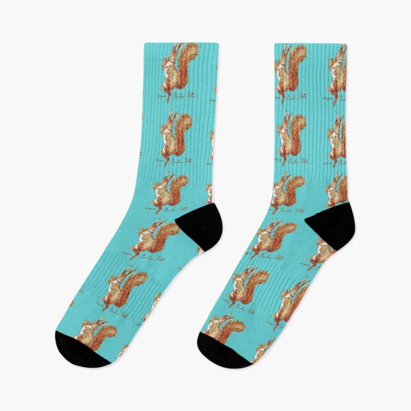Item preview, dancing squirrel after Beatrix Potter designed and sold by voicivoila.