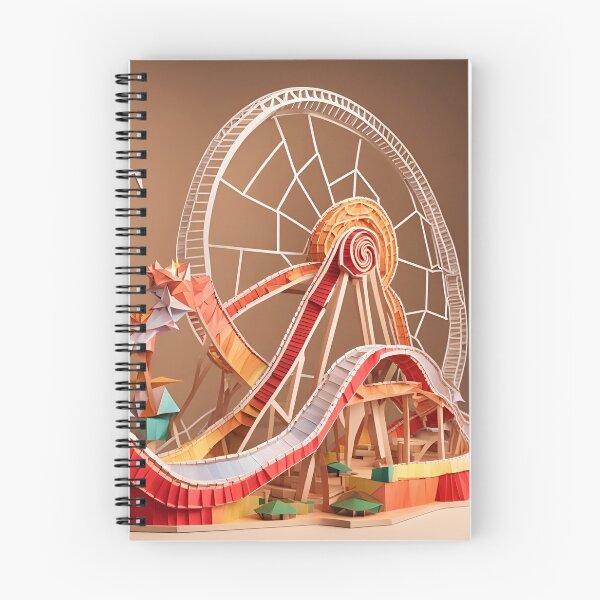 Item preview, Origami Art -  Twisted Thrill: The Quantum Roller Coaster designed and sold by ArtfulFolds.