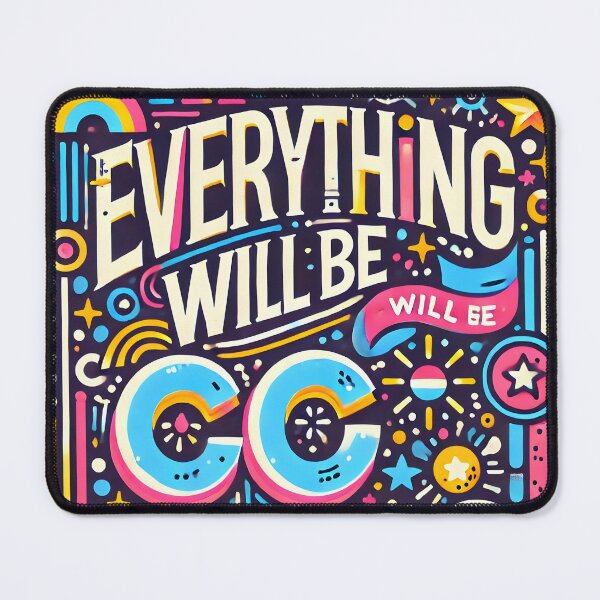 Item preview, Everything Will be Cool Design designed and sold by DesignHub.
