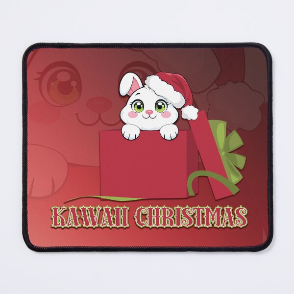 Item preview, Kawaii Christmas Pet Bunny designed and sold by SimonaArtDesign.