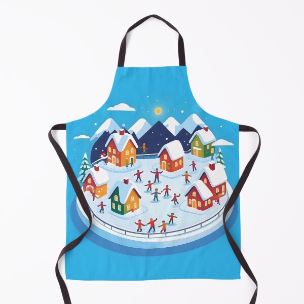 Item preview, Snowy Village - Festive Skating designed and sold by Fab-Haven.
