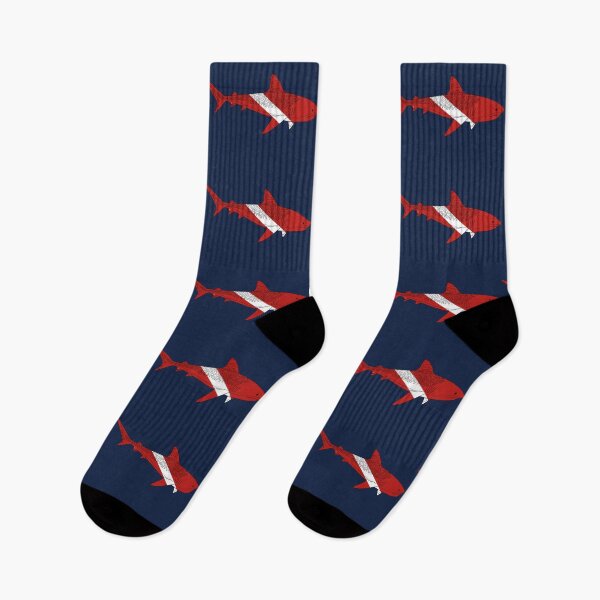 Item preview, SCUBA DIVE FLAG TIGER SHARK designed and sold by BEATRIZ ABAITUA.