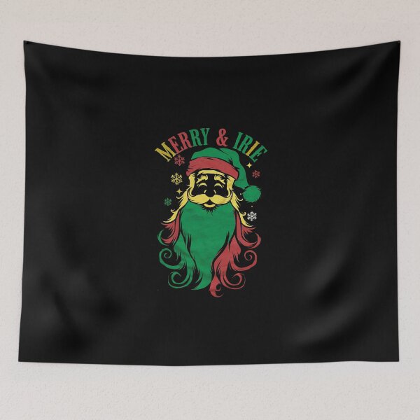 Item preview, Rasta Santa Christmas - Merry & Irie designed and sold by GRABAPSHOP.