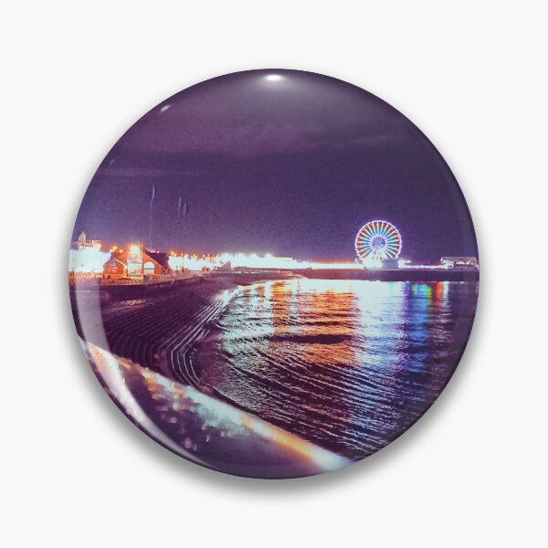 Item preview, Blackpool Night View During Illuminations designed and sold by sandgrowndesign.