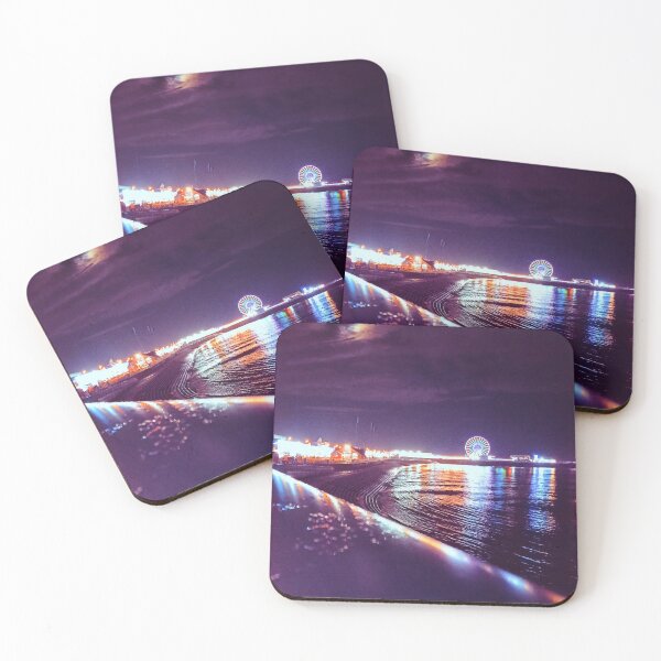 Item preview, Blackpool Night View During Illuminations designed and sold by sandgrowndesign.