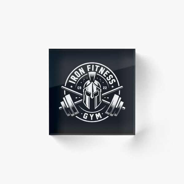 Artikelvorschau, Iron Fitness Gym Motivations-Fitnessstudio entworfen und verkauft von Origami-BA.