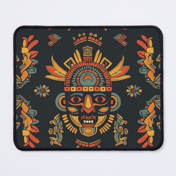 Item preview,  aztec design, reflects, and colors designed and sold by teslego-store.