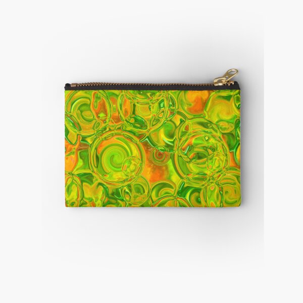 Item preview, Orange & Green Hydrangea Fractal Circles designed and sold by SXW Designs.