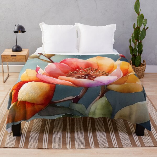 Item preview, Vibrant Watercolor Bloom designed and sold by Vitalka-uk.