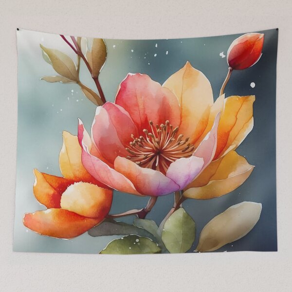 Item preview, Vibrant Watercolor Bloom designed and sold by Vitalka-uk.