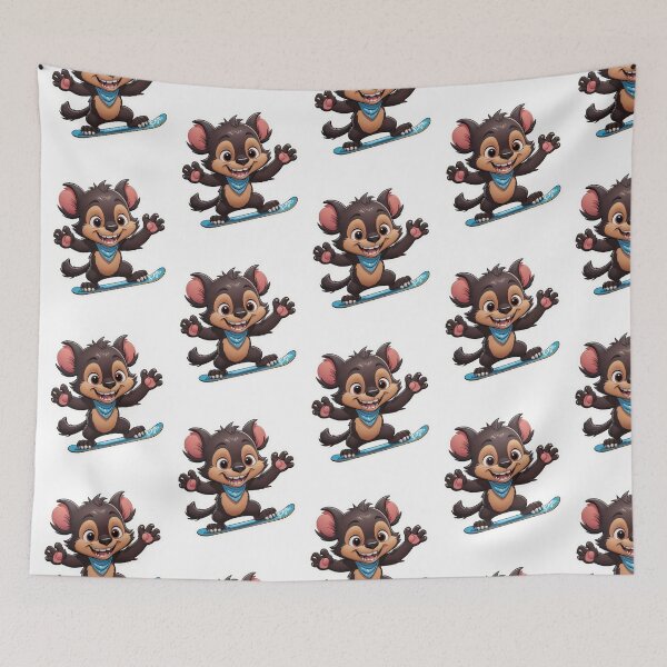 Item preview, Snowboard Tasmanian Devil designed and sold by Krieghorn.