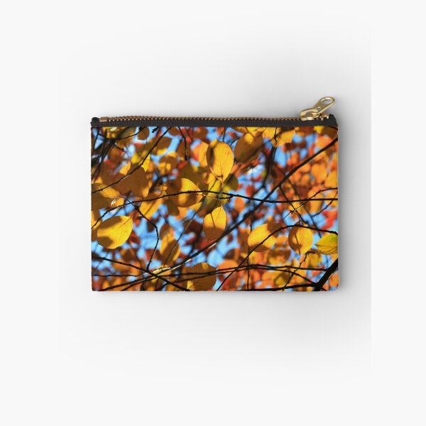 Item preview, Colorful autumn leaf on blue sky background designed and sold by olena2552.