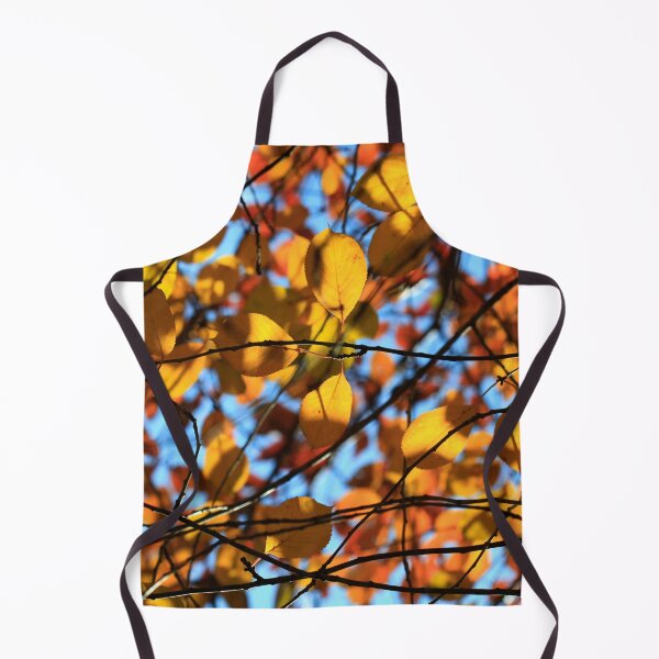 Item preview, Colorful autumn leaf on blue sky background designed and sold by olena2552.