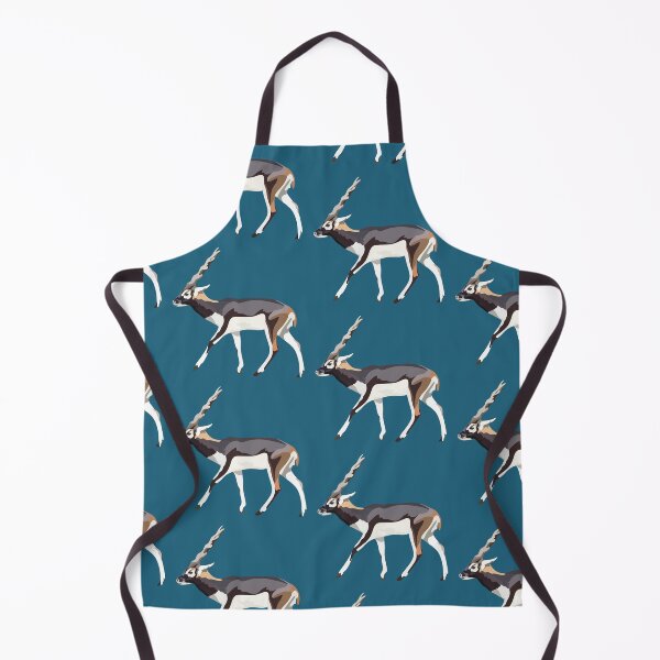 Item preview, B is for Blackbuck, Blackbuck – Graceful Antelope of India Wildlife Illustration designed and sold by PrettylittlepastelUk.