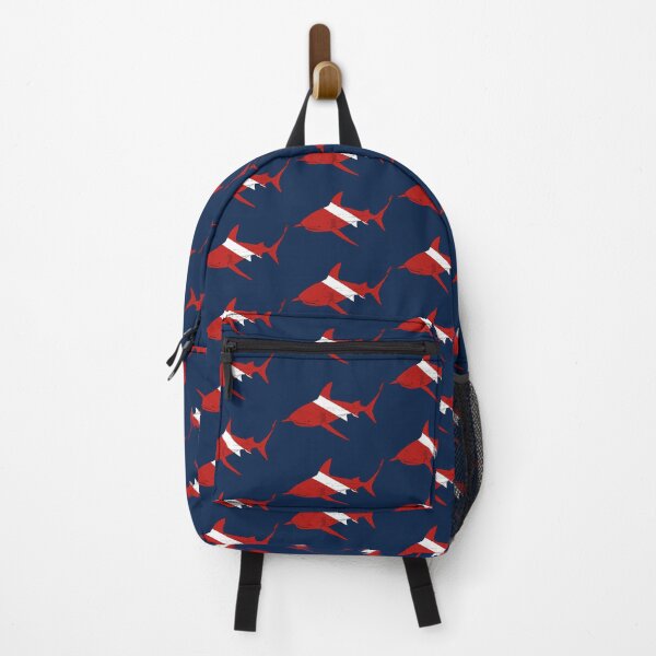 Item preview, SCUBA DIVE FLAG BULL SHARK designed and sold by BEATRIZ ABAITUA.