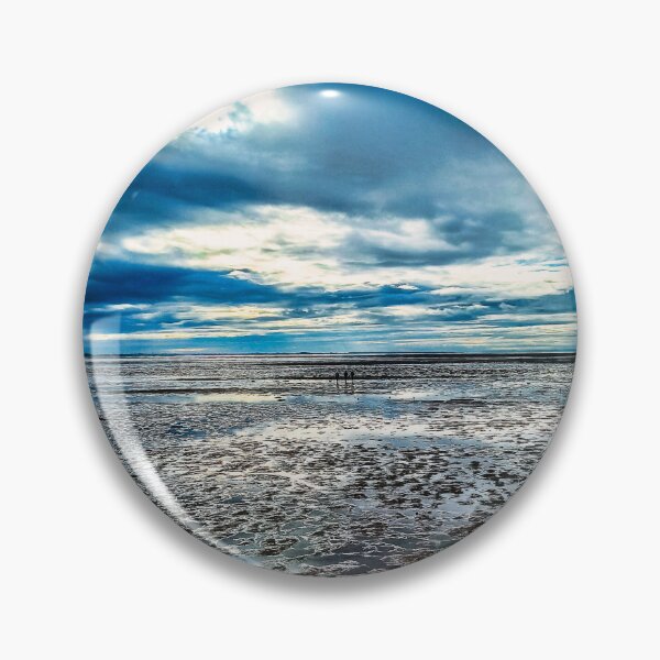 Item preview, Blue Sky at St Annes Beach designed and sold by sandgrowndesign.