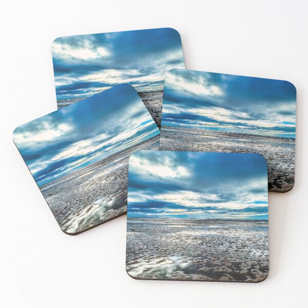 Item preview, Blue Sky at St Annes Beach designed and sold by sandgrowndesign.