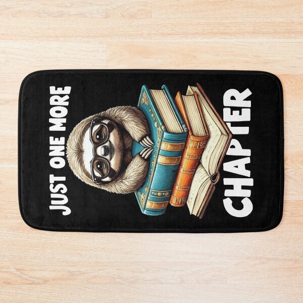 Item preview, Just One More Chapter - Bookworm Sloth Reading designed and sold by HandicraftArt.