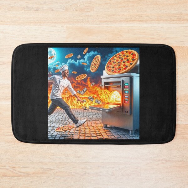 Item preview, Food. It’s Pizza time! designed and sold by SublimeStuffArt.