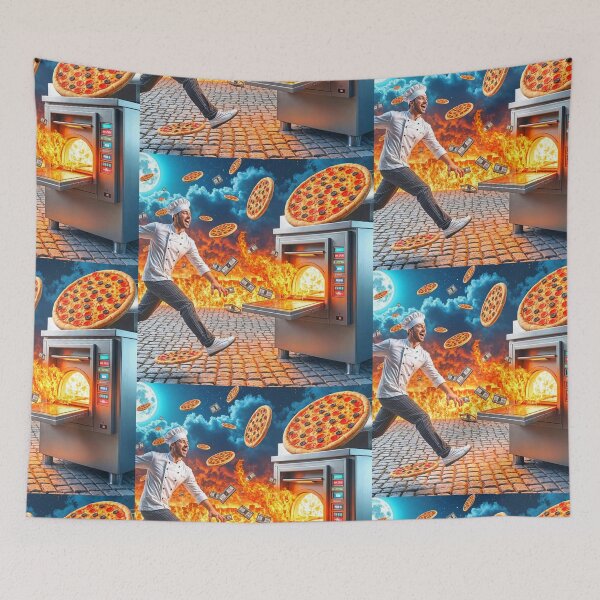 Item preview, Food. It’s Pizza time! designed and sold by SublimeStuffArt.