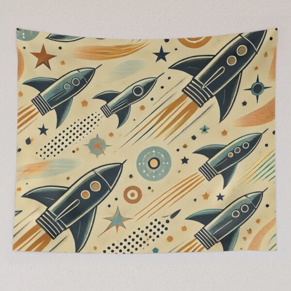 Item preview, space pattern designed and sold by TEEJAMBOREE.