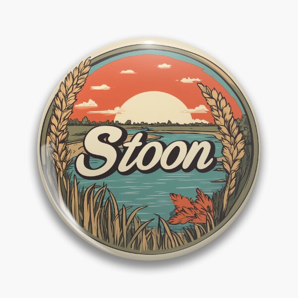 Item preview, Saskatoon "Stoon" Prairie Sunset Vintage River and Wheat designed and sold by meganohm.