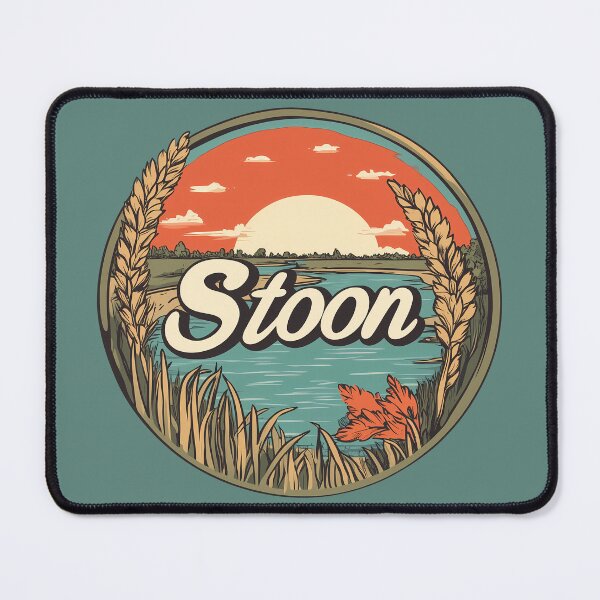 Item preview, Saskatoon "Stoon" Prairie Sunset Vintage River and Wheat designed and sold by meganohm.