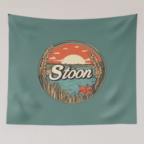 Item preview, Saskatoon "Stoon" Prairie Sunset Vintage River and Wheat designed and sold by meganohm.