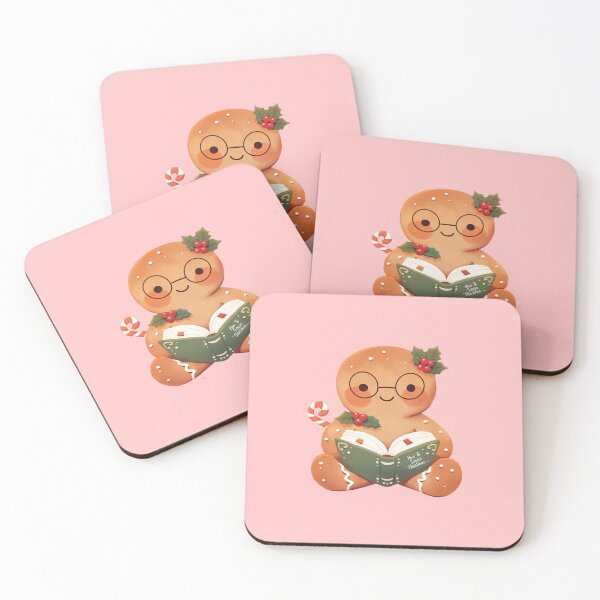 Item preview, Cute Bookish Gingerbread Man designed and sold by RetroPrints.