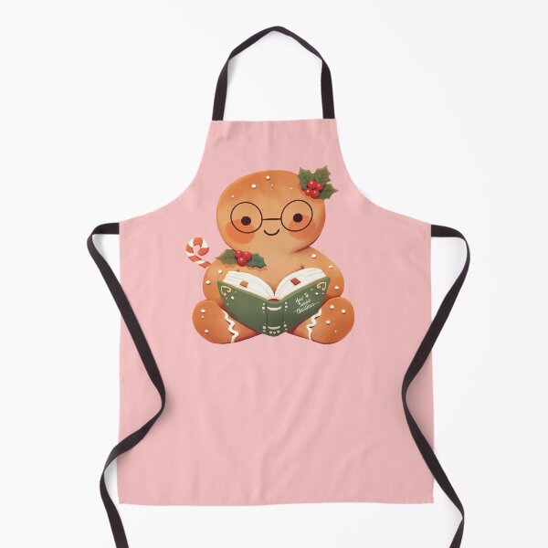 Item preview, Cute Bookish Gingerbread Man designed and sold by RetroPrints.