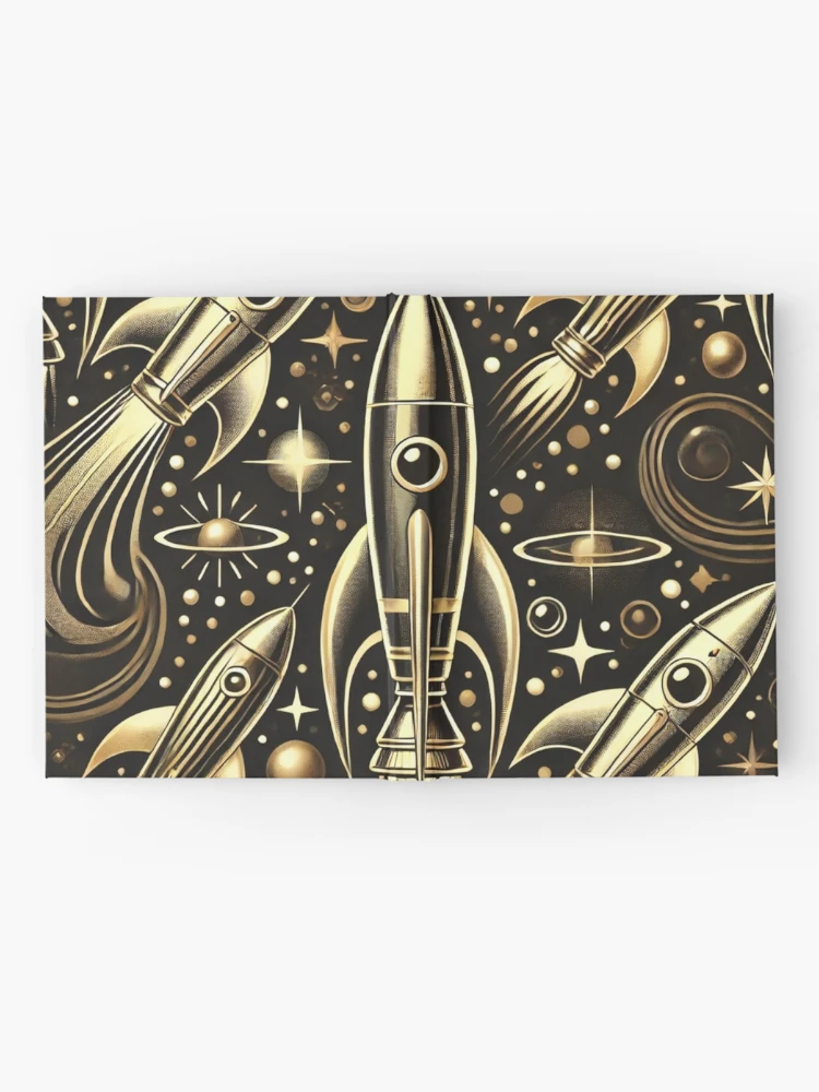 Thumbnail 2 of 3, Journal, space pattern designed and sold by TEEJAMBOREE.