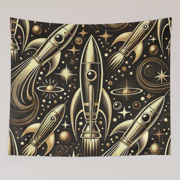 Item preview, space pattern designed and sold by TEEJAMBOREE.