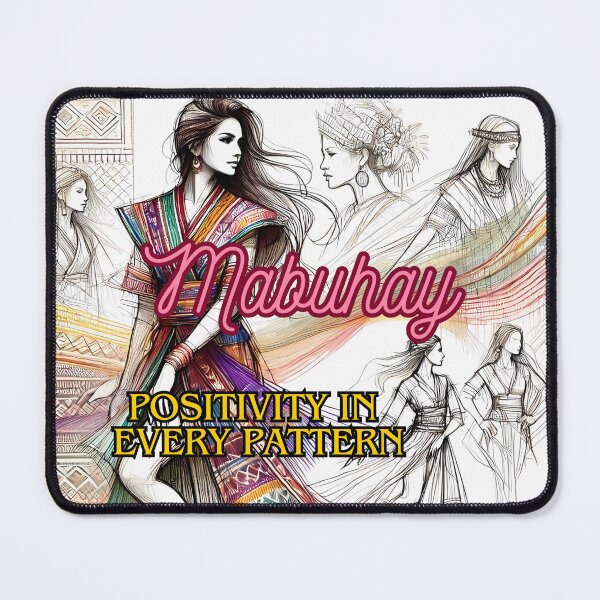 Item preview, Mabuhay, Positivity in Every Pattern designed and sold by SparkandSeed.
