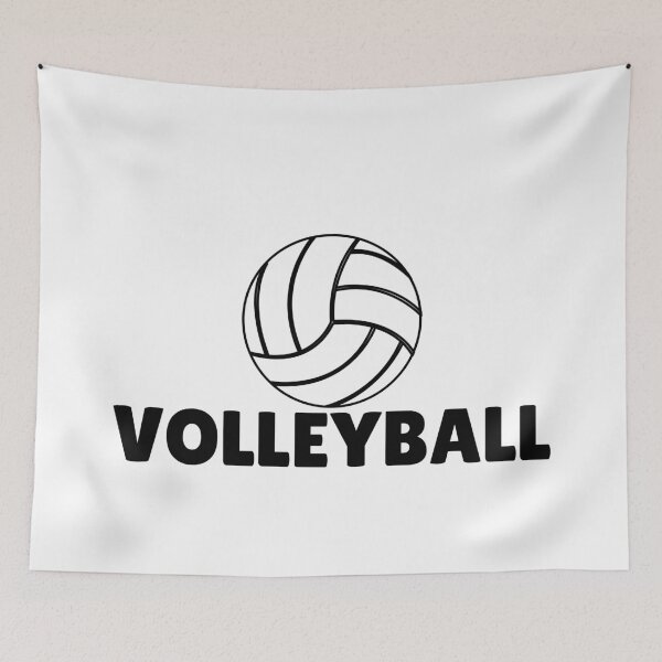 Item preview, VOLLEYBALL (1) - BLACK designed and sold by ArtsyCity.