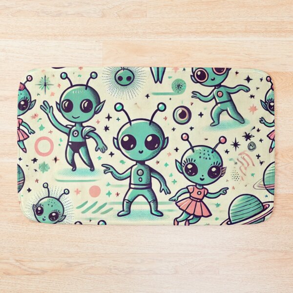 Item preview, space pattern designed and sold by TEEJAMBOREE.