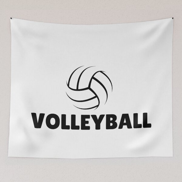 Item preview, VOLLEYBALL (2) - BLACK designed and sold by ArtsyCity.