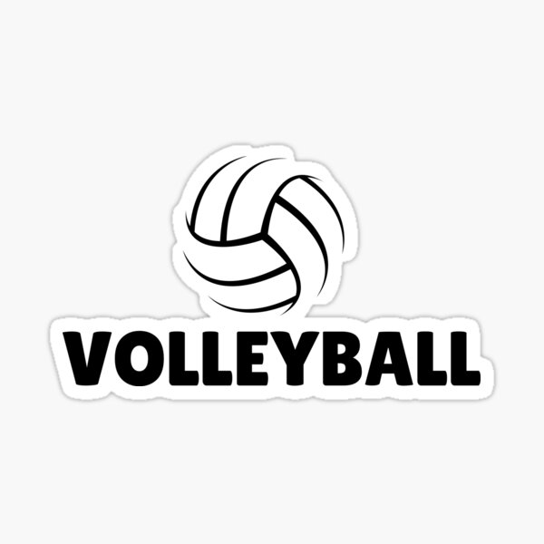 Item preview, VOLLEYBALL (2) - BLACK designed and sold by ArtsyCity.