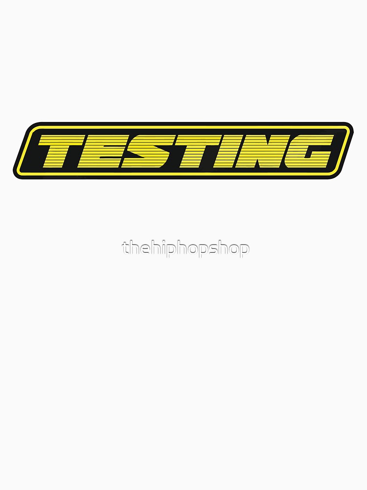 Testing by thehiphopshop