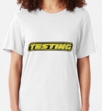 Testing Slim Fit T-Shirt