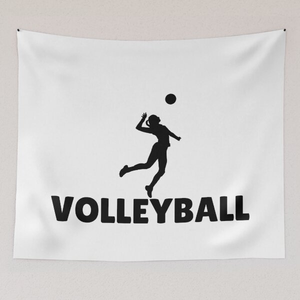Item preview, VOLLEYBALL (3) - BLACK designed and sold by ArtsyCity.