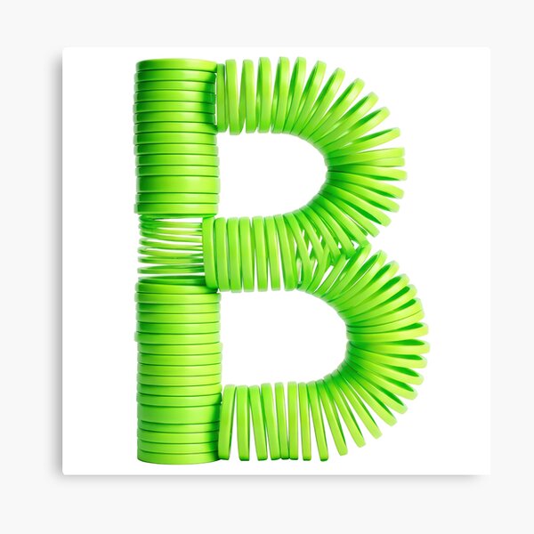 Item preview, SPRINGY LETTER B designed and sold by ART-TYPE.