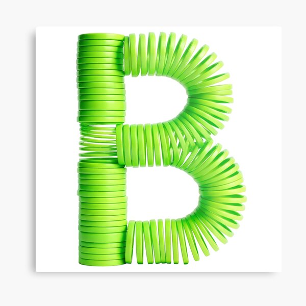 Item preview, SPRINGY LETTER B designed and sold by ART-TYPE.