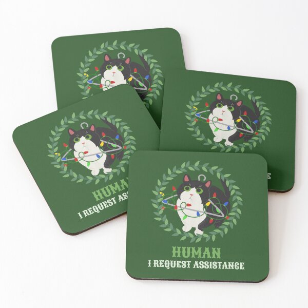 Item preview, Human I Request Assistance - Cat Lovers designed and sold by Furbabies Art.