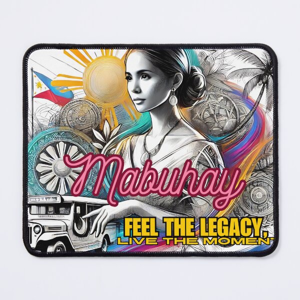 Item preview, Mabuhay, Feel the legacy, live the moment designed and sold by SparkandSeed.