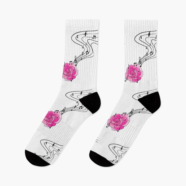 Item preview, Classical music and flower lover music notes with rose art designed and sold by Artstastic.