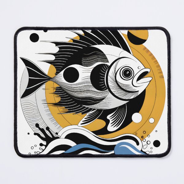 Item preview, Abstract art Fish 6 designed and sold by Joceran.