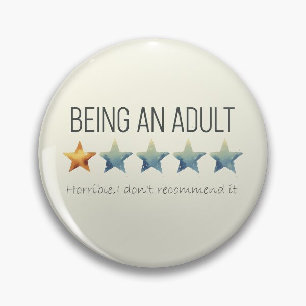 Item preview, Being an adult designed and sold by Lizandra89.