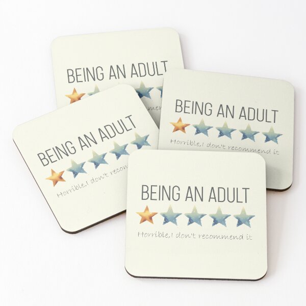 Item preview, Being an adult designed and sold by Lizandra89.